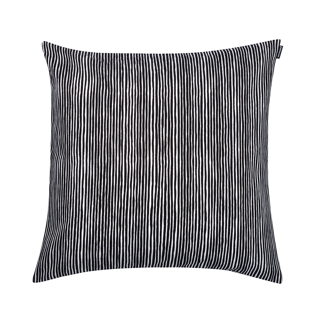 Varvunraita tyynynpäällinen musta-valkoinen