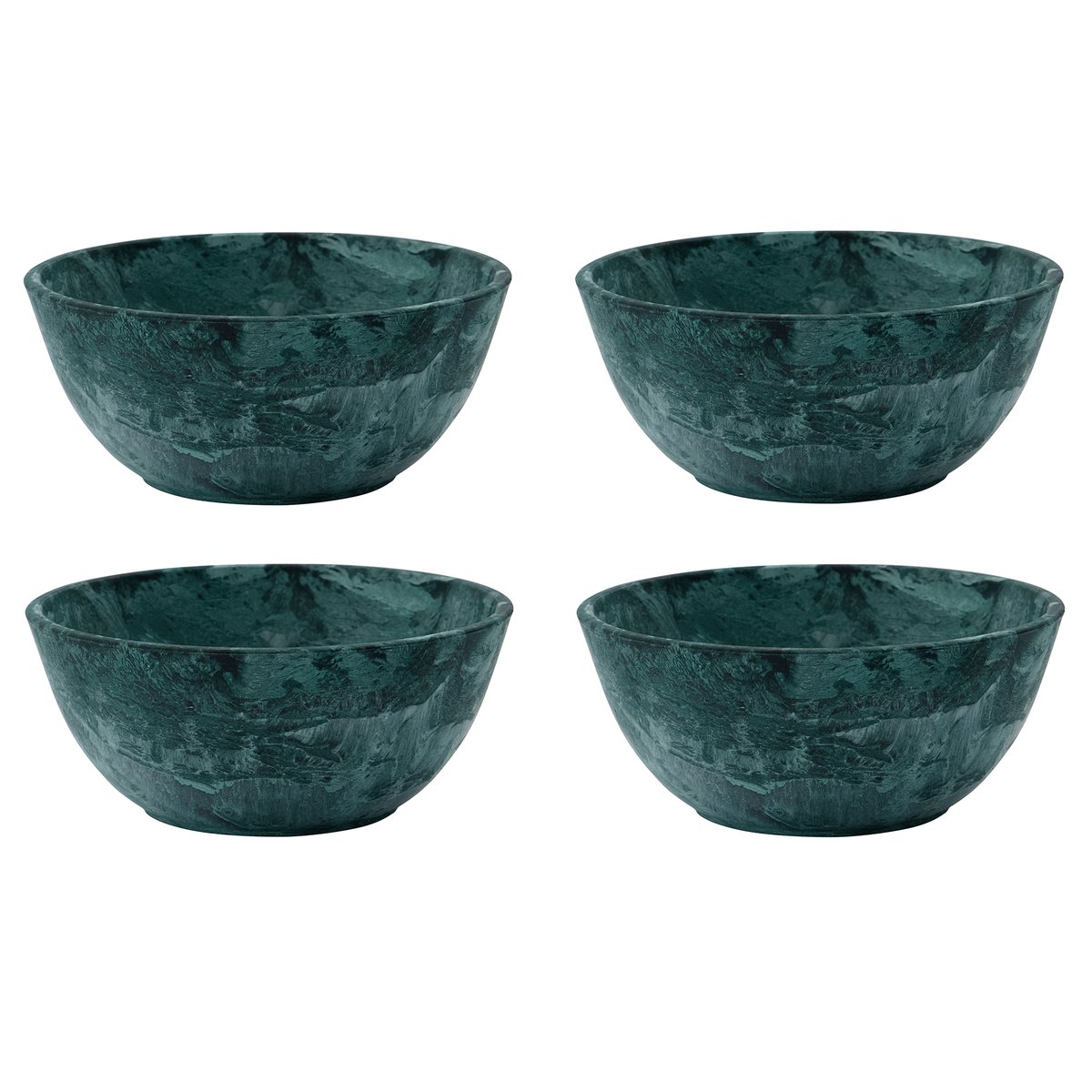 Serveur kulho 13 cm, 4-pakkaus Vihreä