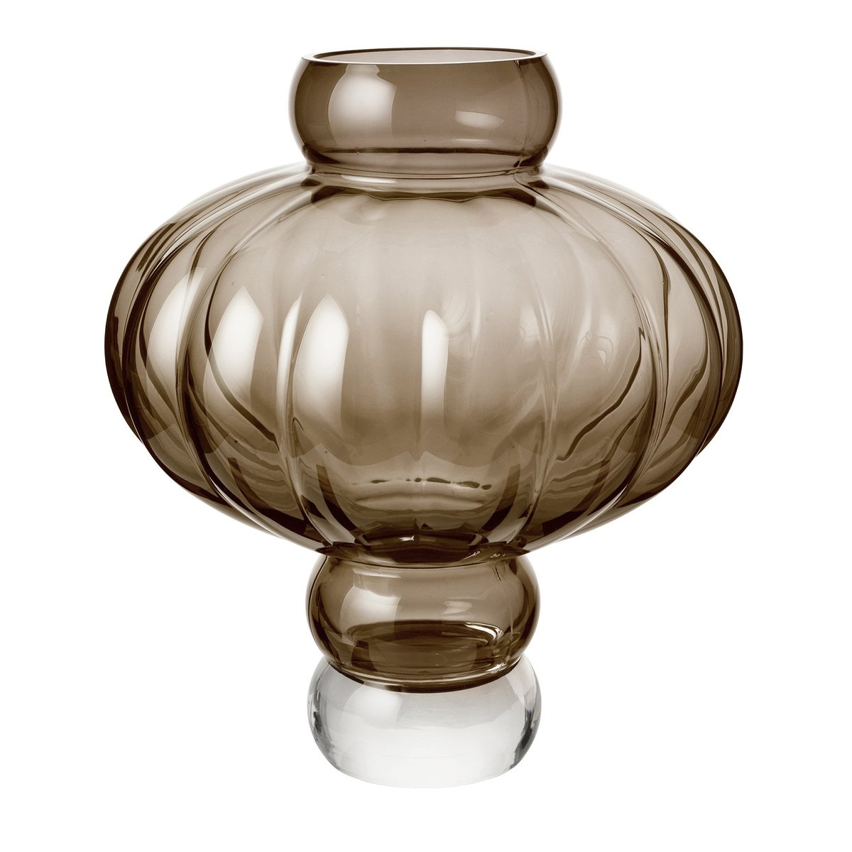 Balloon maljakko, 40 cm Smoke