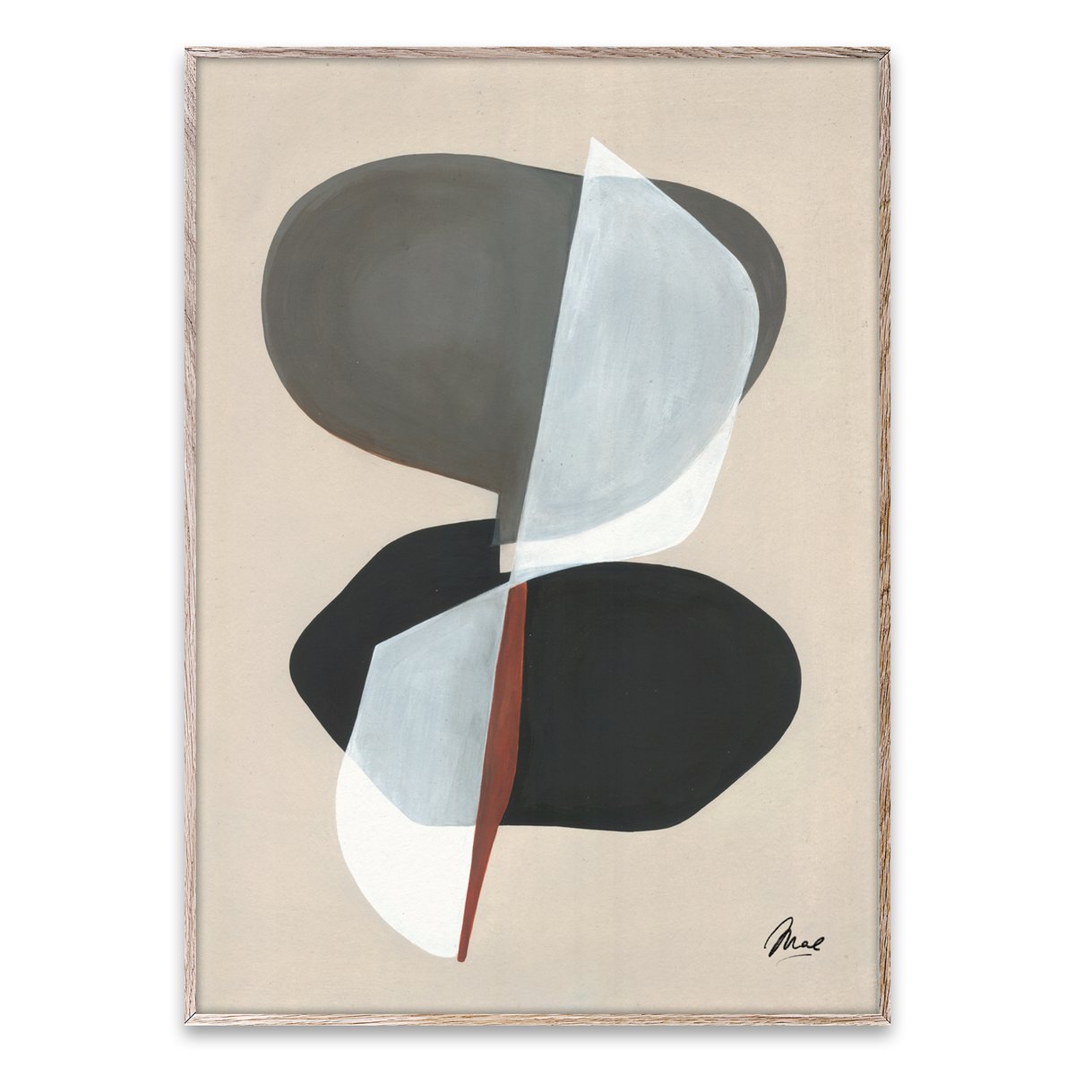 Composition 01 -juliste 50x70 cm