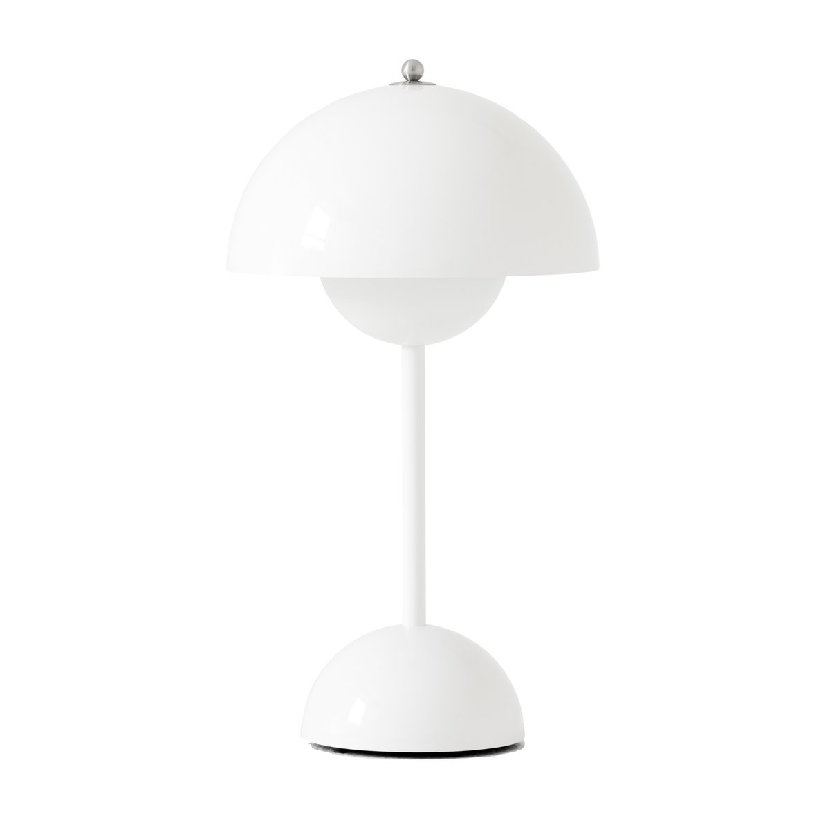 Flowerpot kannettava pöytävalaisin VP9 White