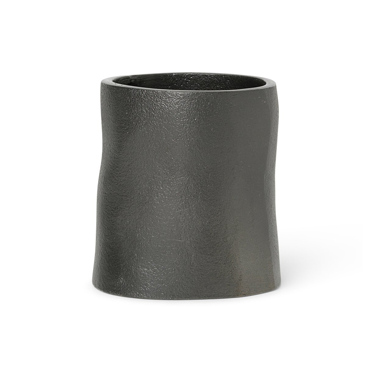 Yama kynäteline small Ø7,8 cm Mustettu alumiini