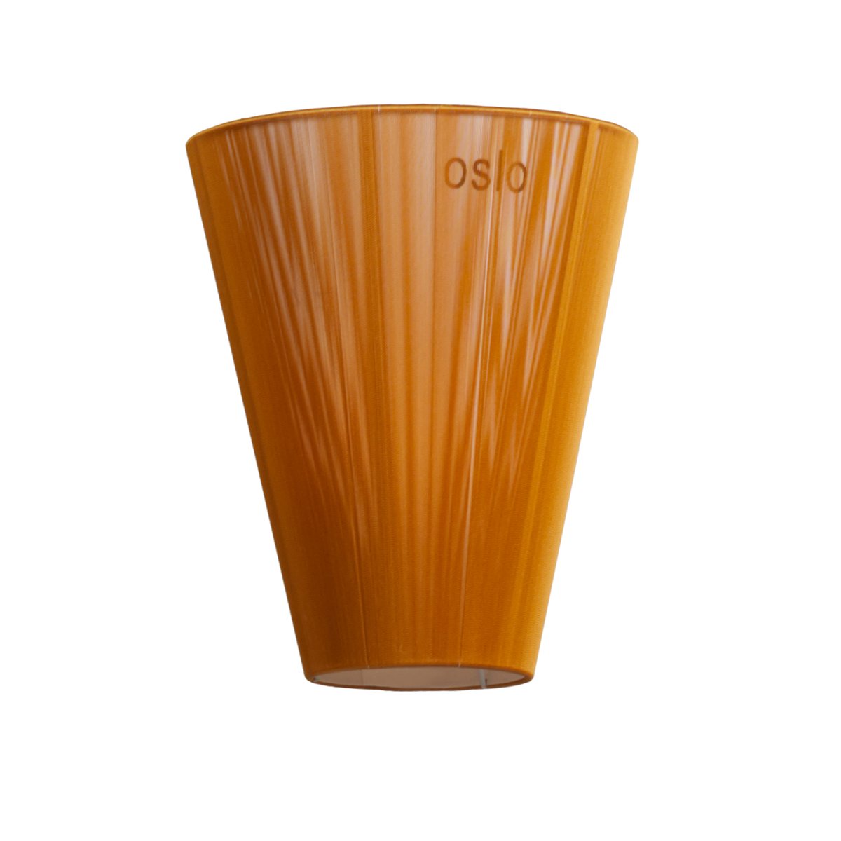 Oslo Wood lattiavalaisin varjostin Caramel