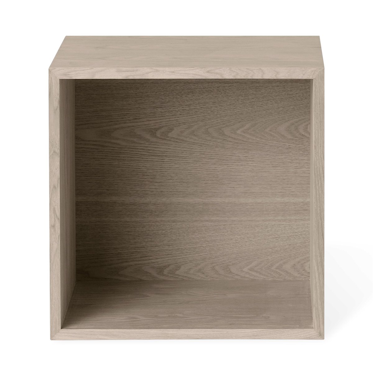 Stacked 2.0 hyllyjärjestelmä taustalevyllä, medium tammi