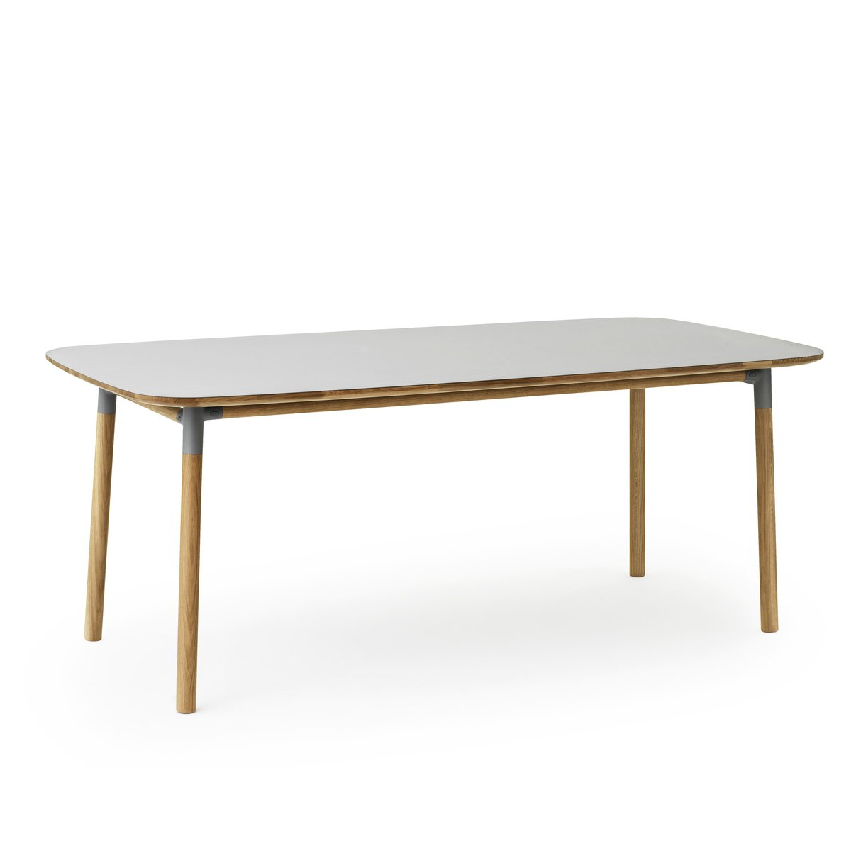 Form pöytä 95x200 cm harmaa