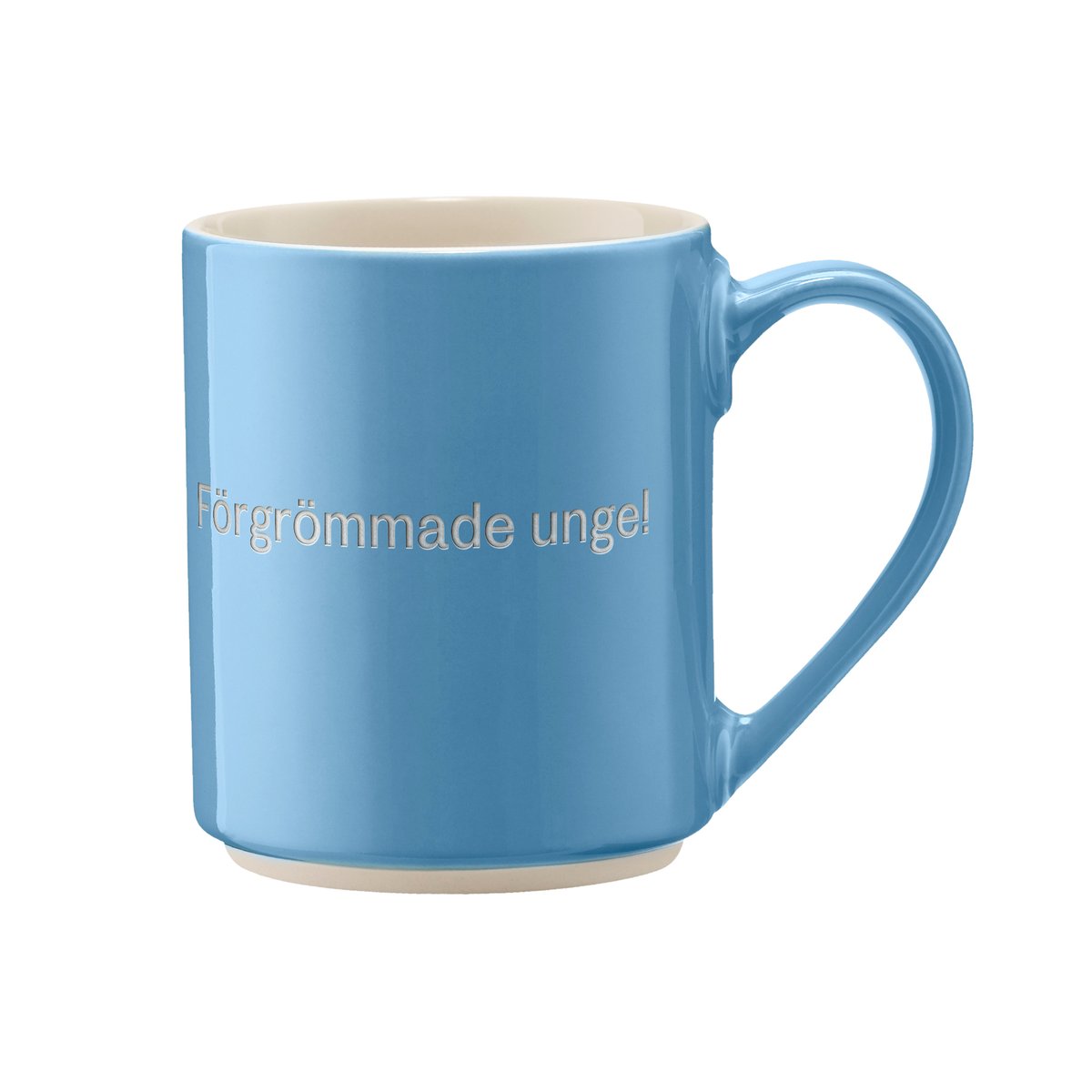 Astrid Lindgren -muki, förgrömmade Unge! Ruotsinkielinen teksti