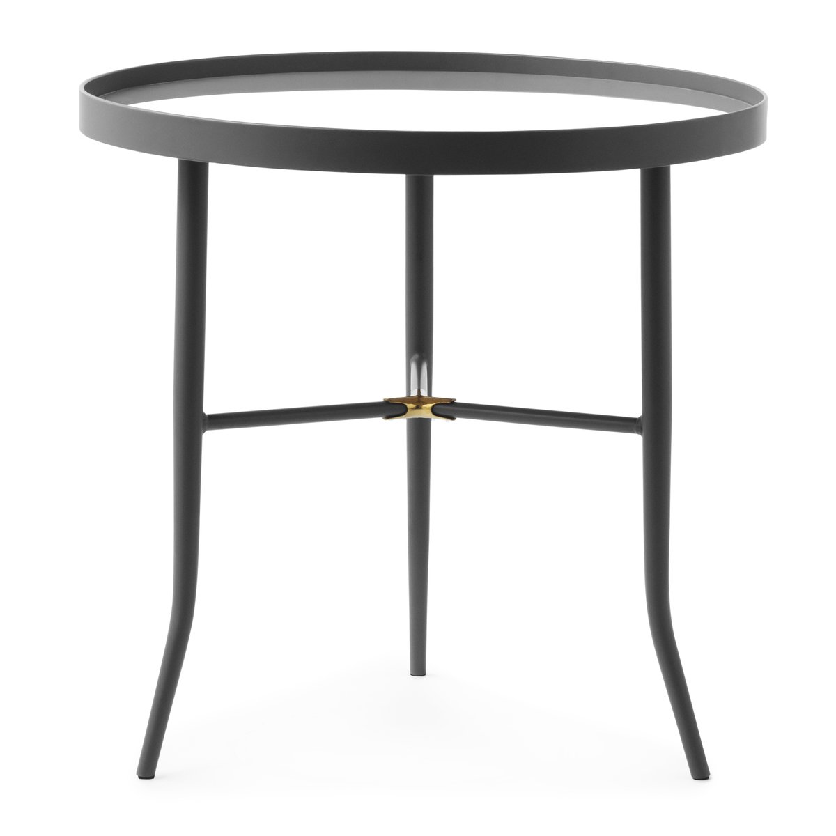 Lug pöytä Ø 50 cm Harmaa