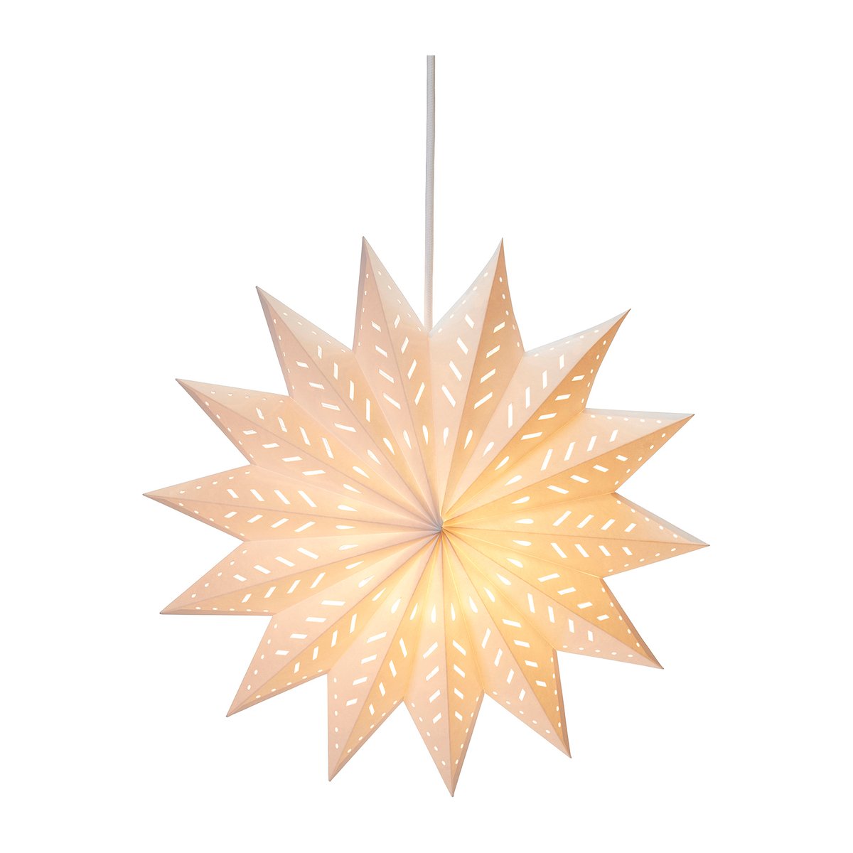 Alfa adventtitähti valkoinen 50 cm