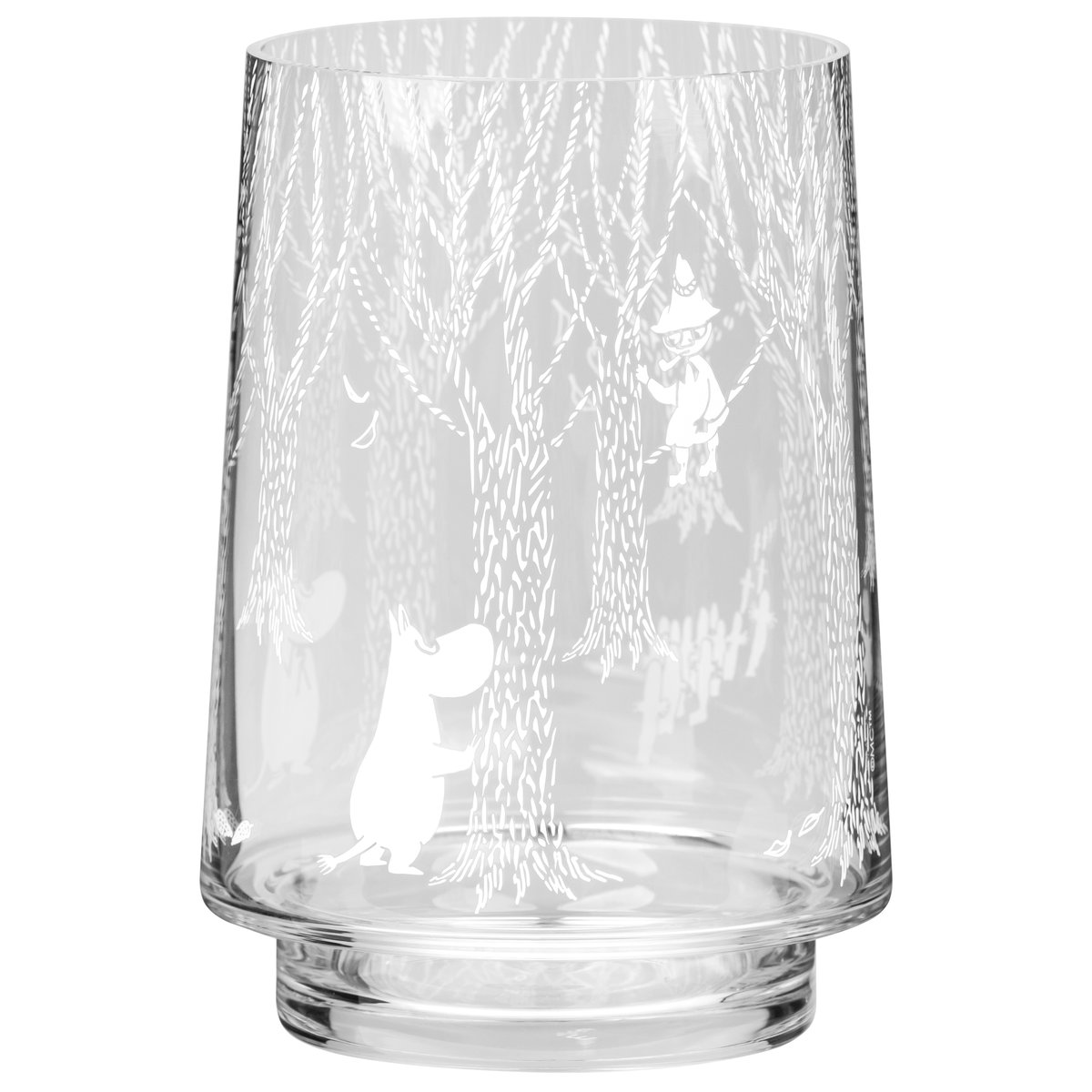 In the Woods -kynttilälyhty/maljakko 20 cm Kirkas-valkoinen