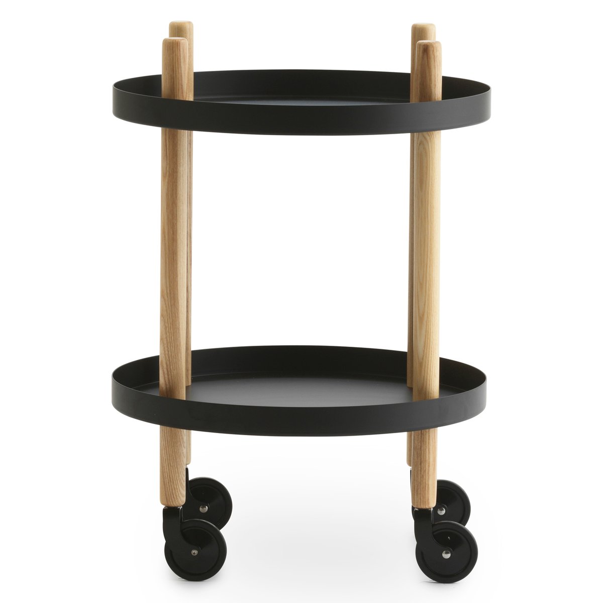 Block pöytä Ø 45 cm Musta