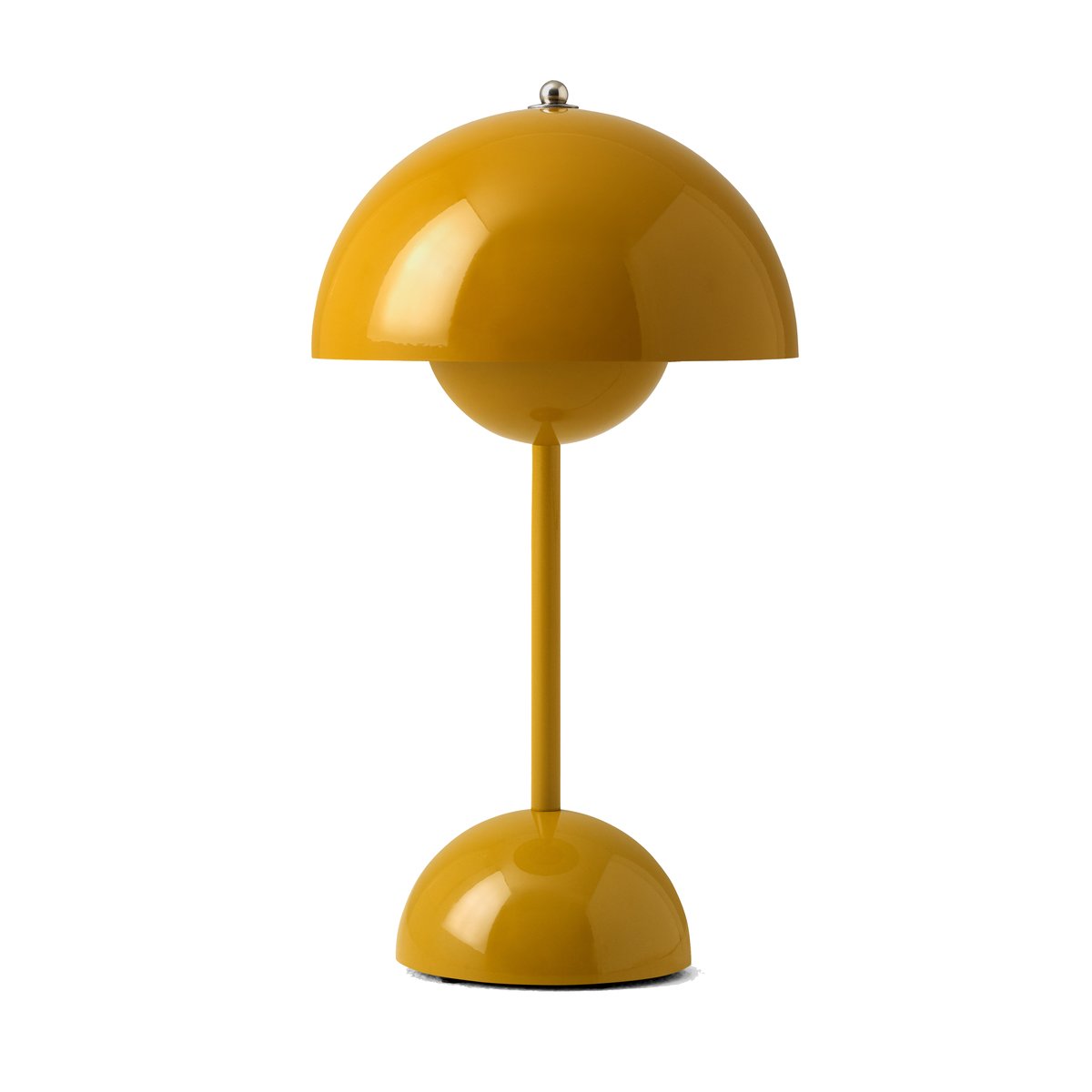 Flowerpot kannettava pöytävalaisin VP9 Mustard