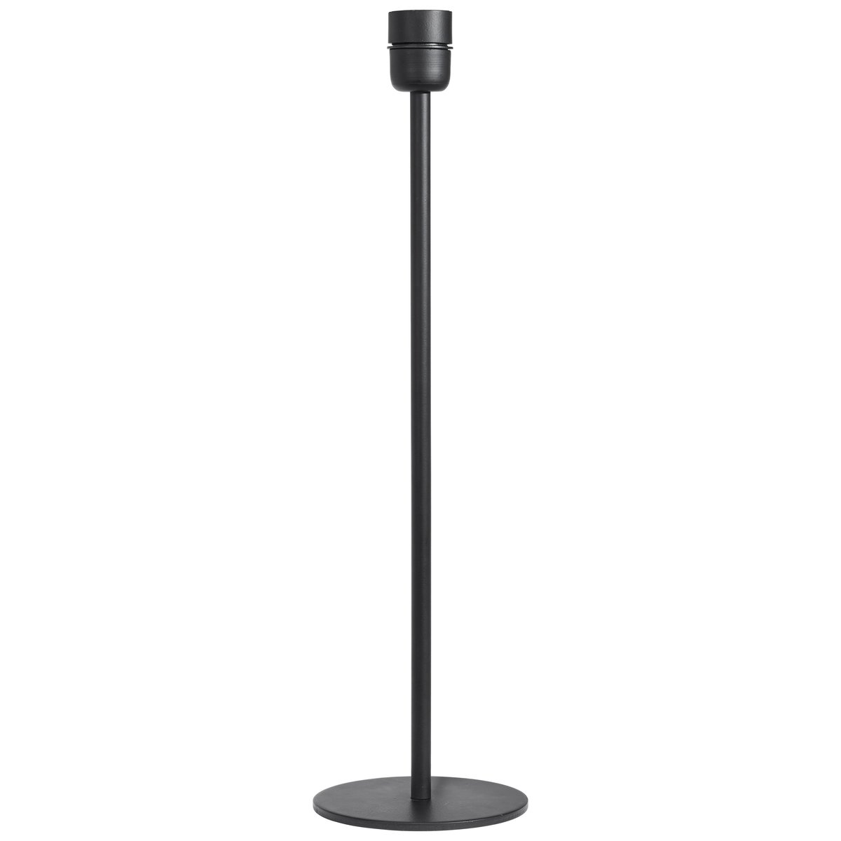 Base lampunjalka 55 cm Mattamusta