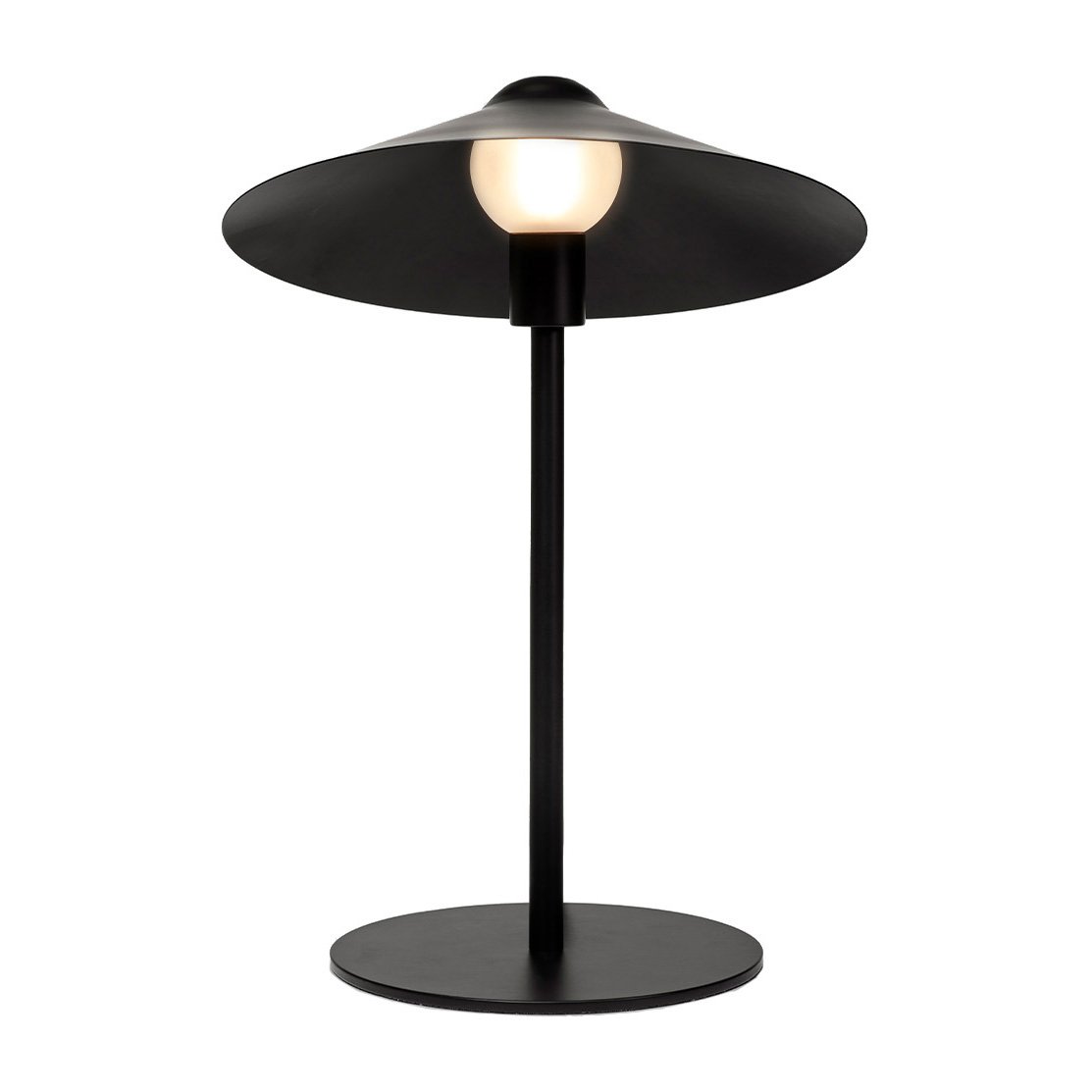 Bonnett pöytävalaisin 41 cm Musta