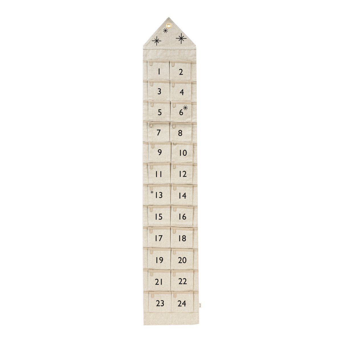 Star joulukalenteri talo, 150 cm Sand
