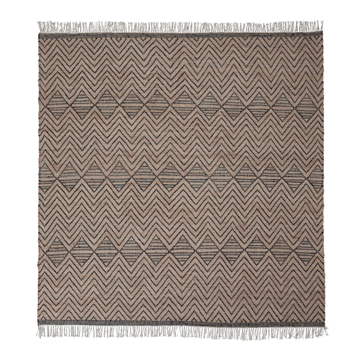 Ranjar matto 250x250 cm Ruskea
