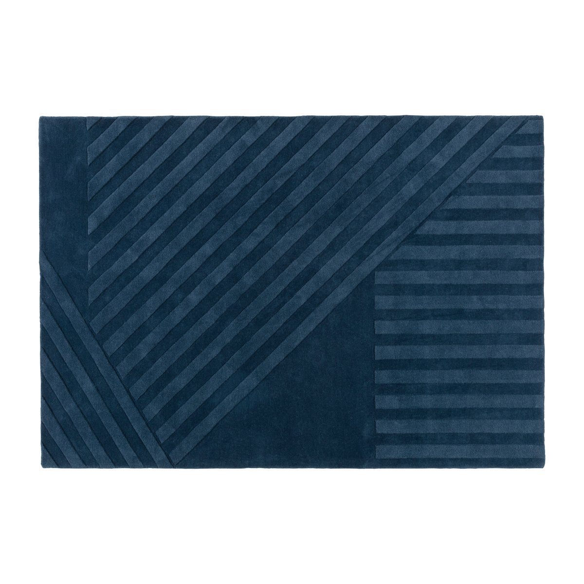 Levels villamatto stripes sininen 200x300 cm