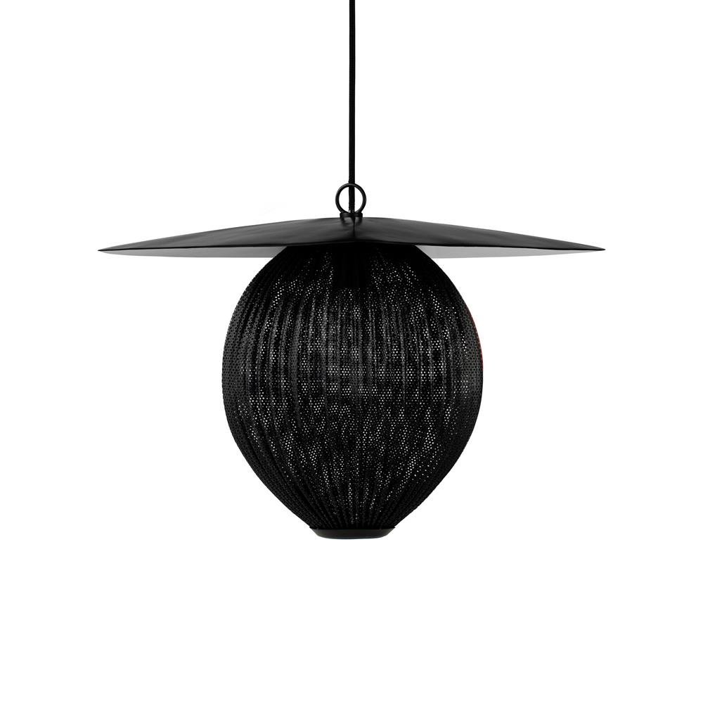 Satellite kattovalaisin medium midnight black (musta)