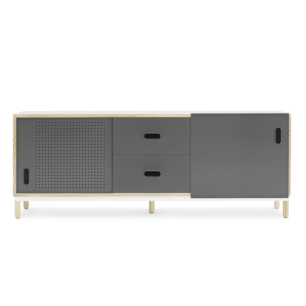 Kabino sideboard large harmaa