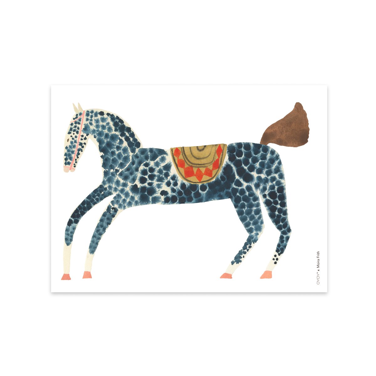 Pelle Pony -juliste 30x40 cm Multi