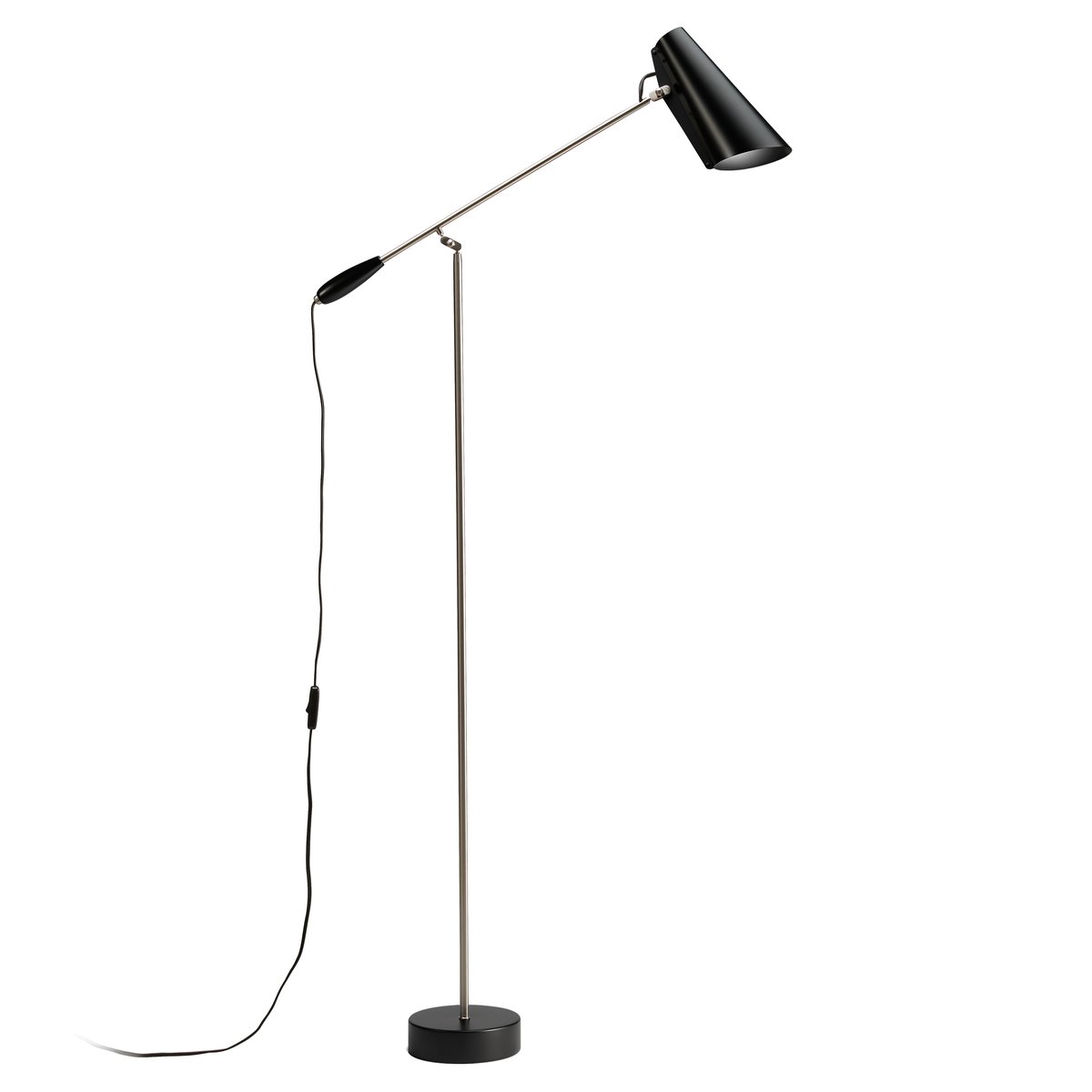 Birdy lattiavalaisin Black-steel