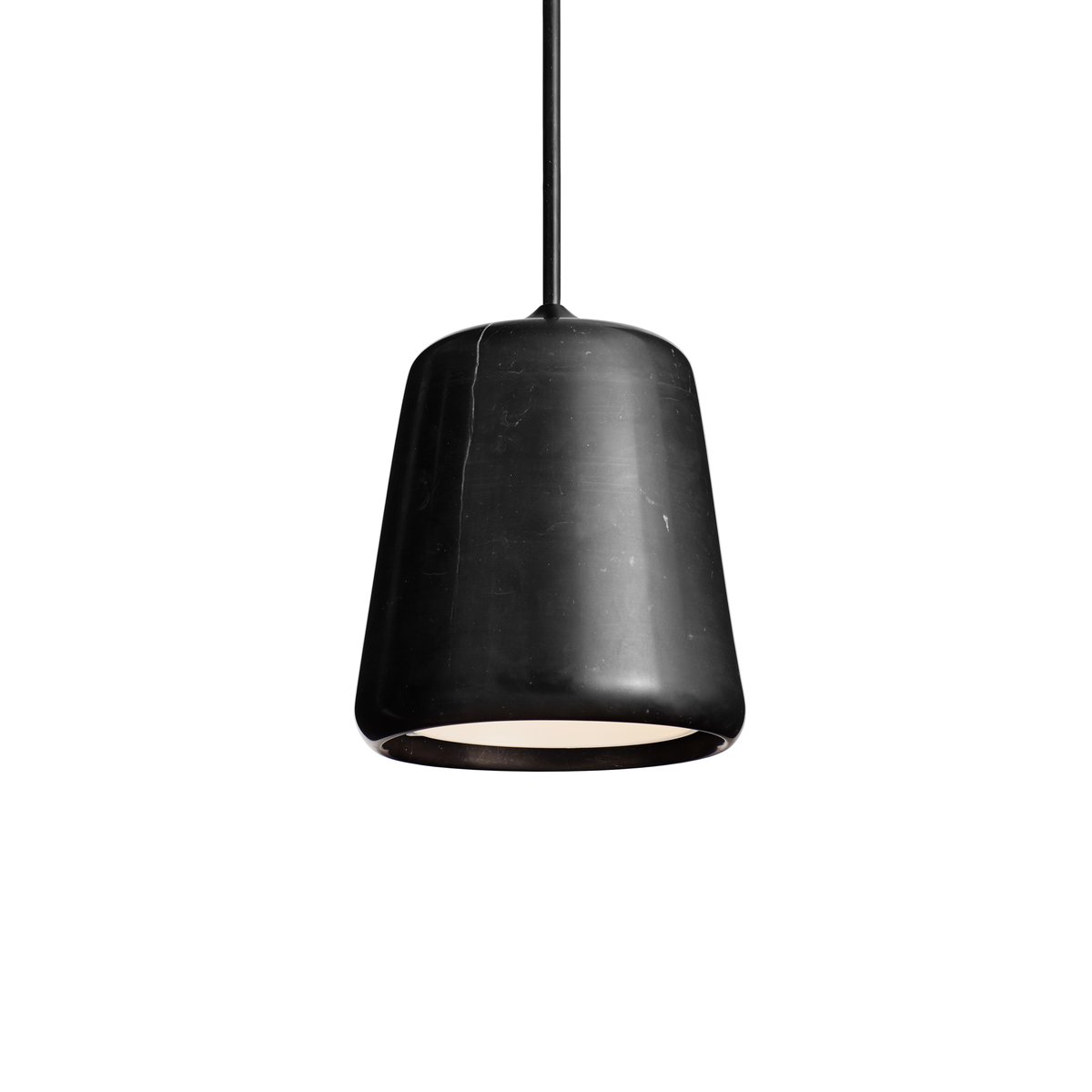 Materiaali riippuvalaisin Black marble