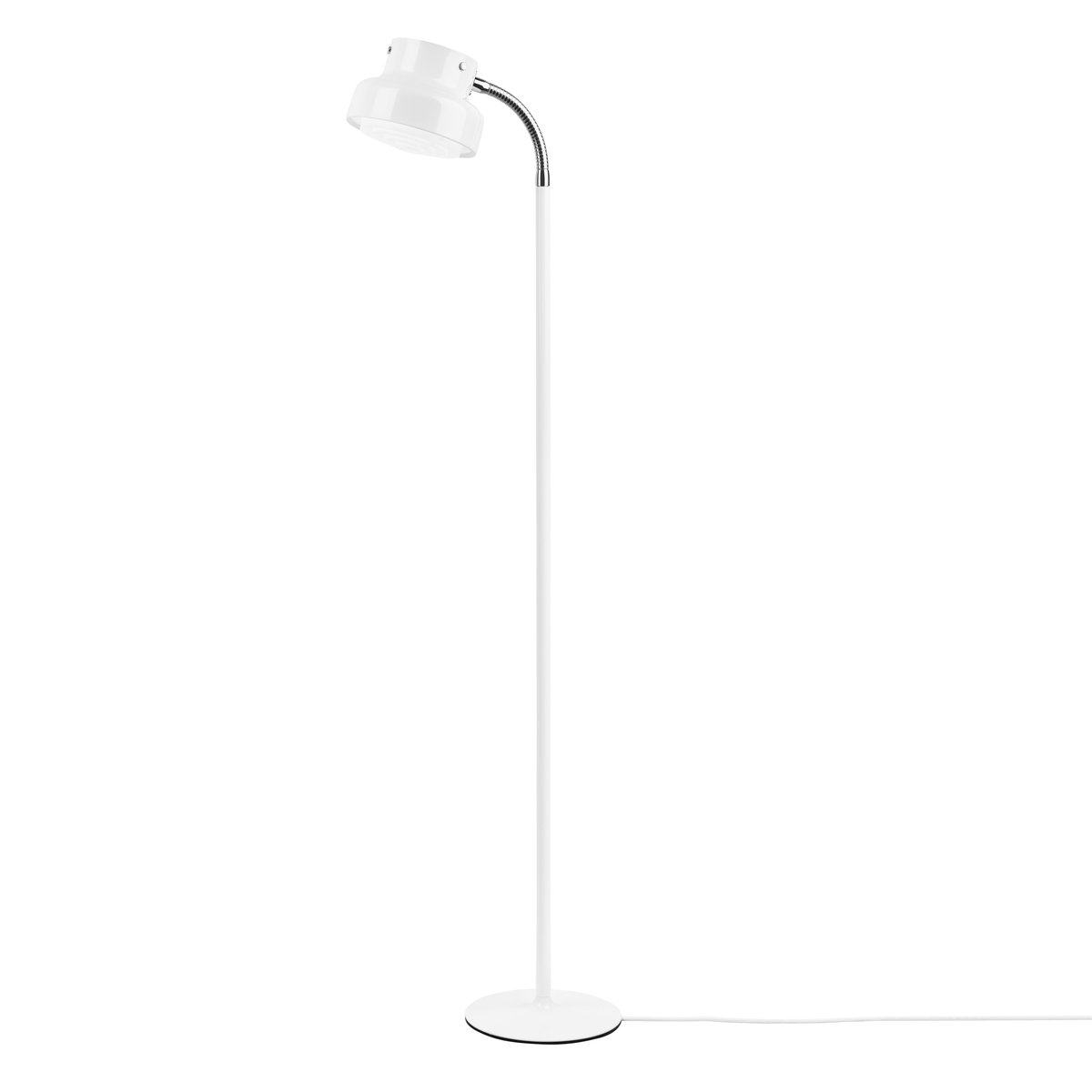 Bumling mini -lattiavalaisin Ø 19 cm valkoinen