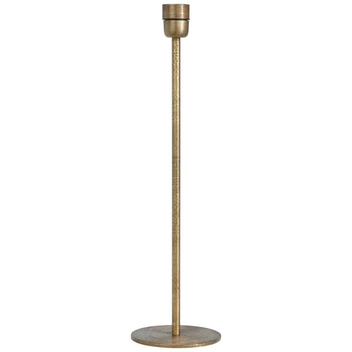 Base lampunjalka 55 cm Beaten gold