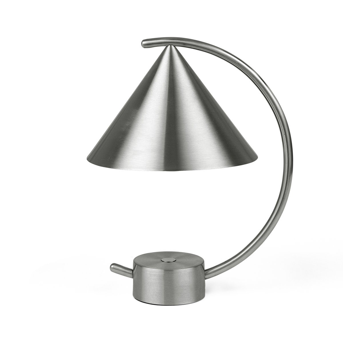 Meridian pöytälamppu Brushed Steel