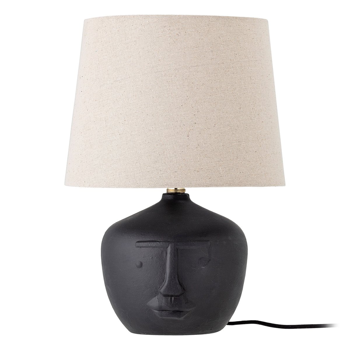 Matheo pöytävalaisin 43 cm Musta