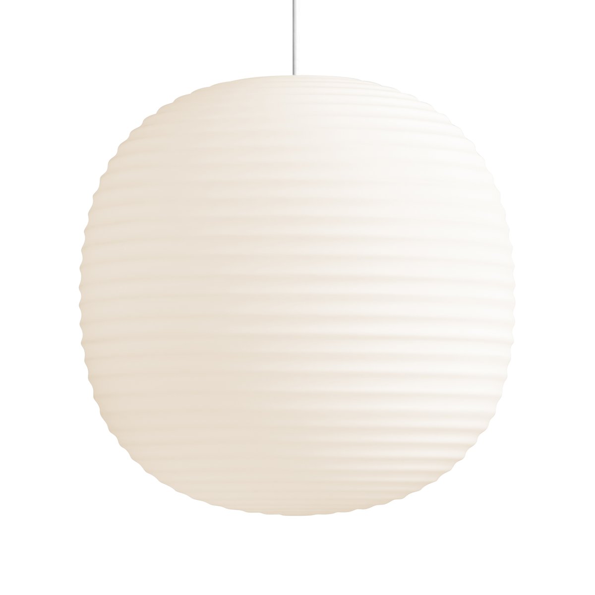 Lantern riippuvalaisin large Frosted white opal glass