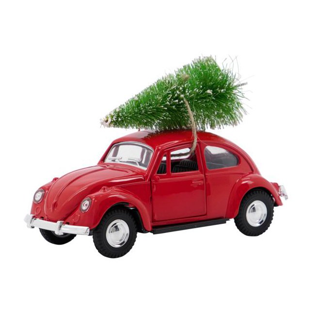Xmas car Punainen