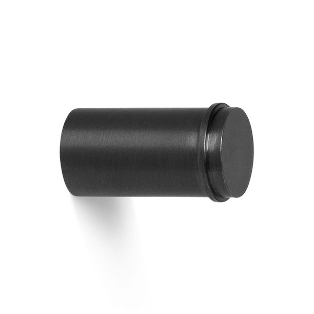 Hook koukku musta messinki Small Ø2 cm