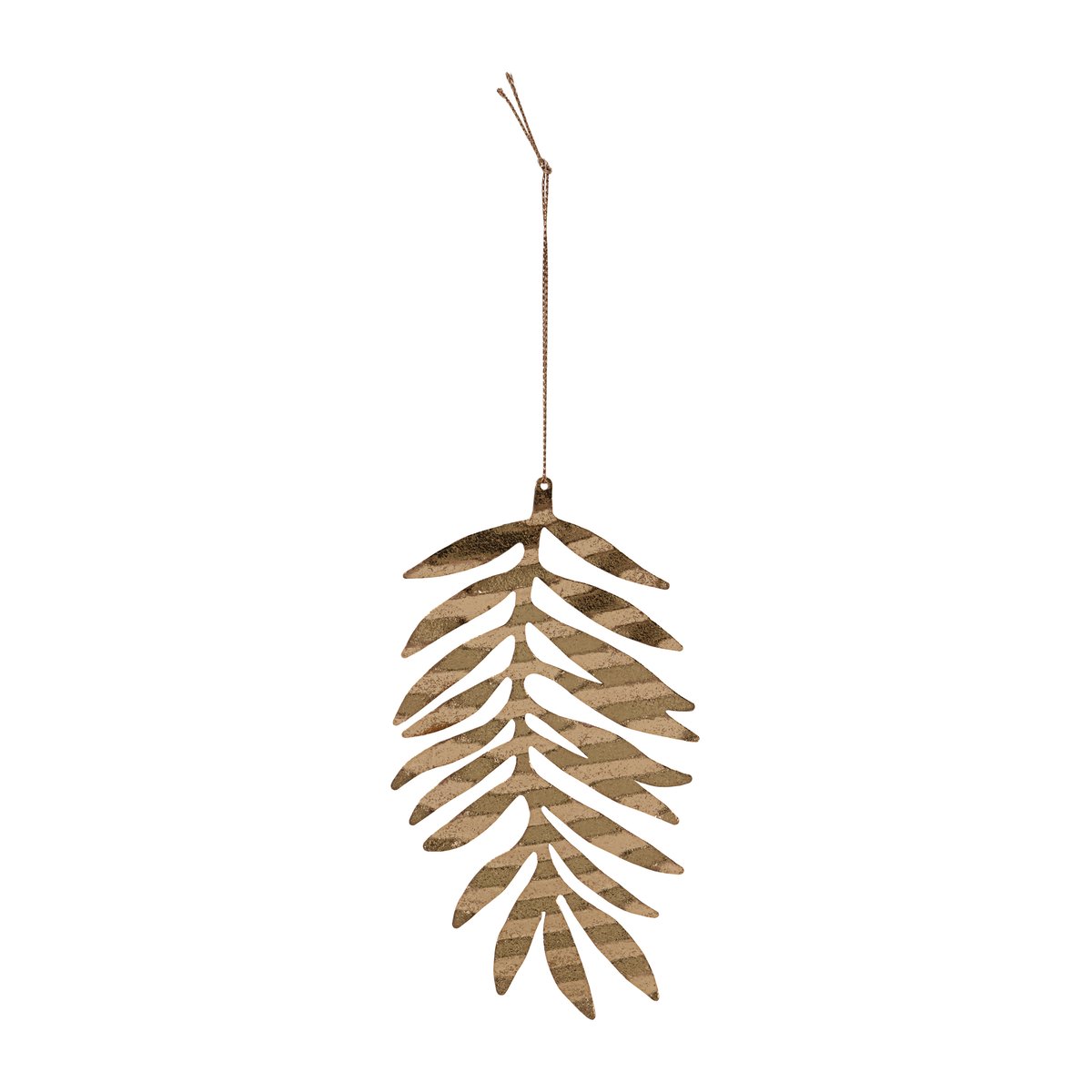 Tin plate joulukoriste Leaf