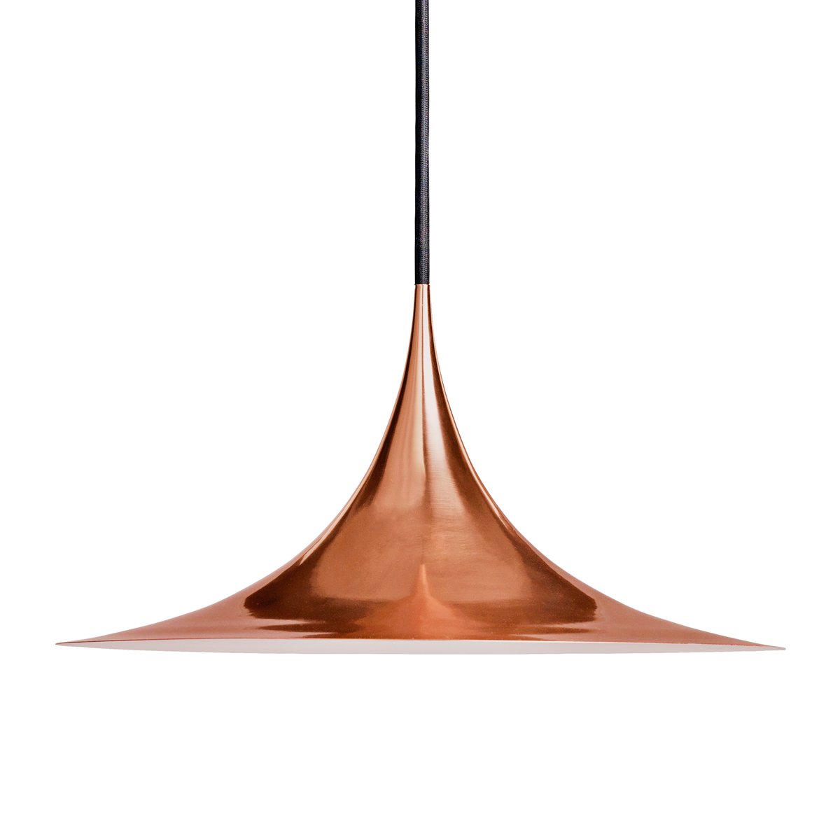 Semi valaisin Ø 30 cm kupari