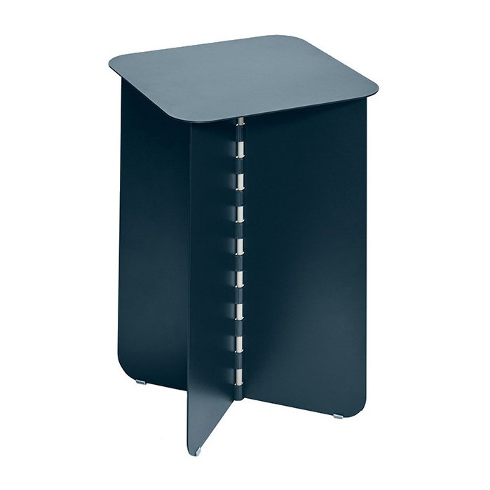 Hinge Sivupöytä teräs 45 cm Tummansininen