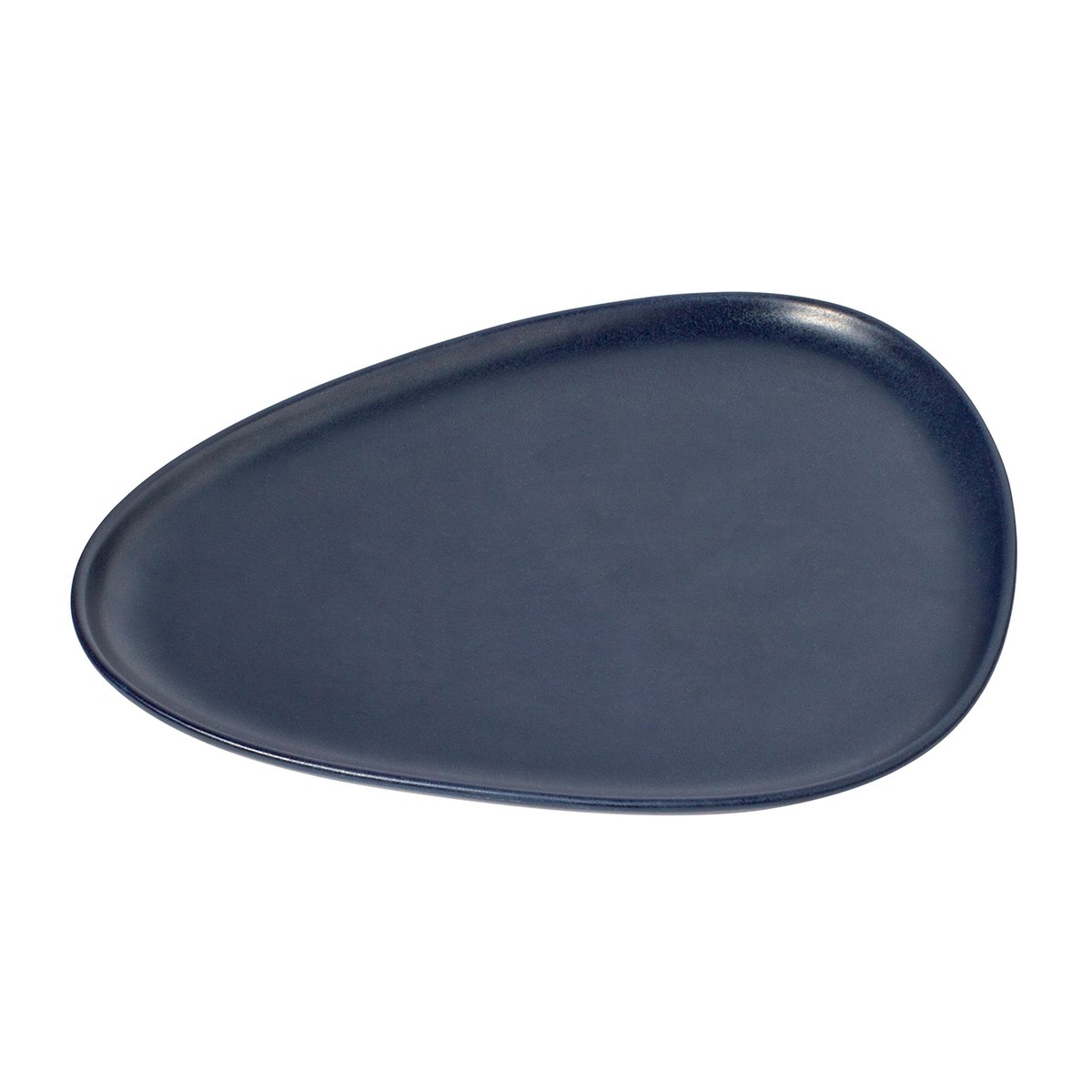Curve lautanen 26x30 cm Navy blue