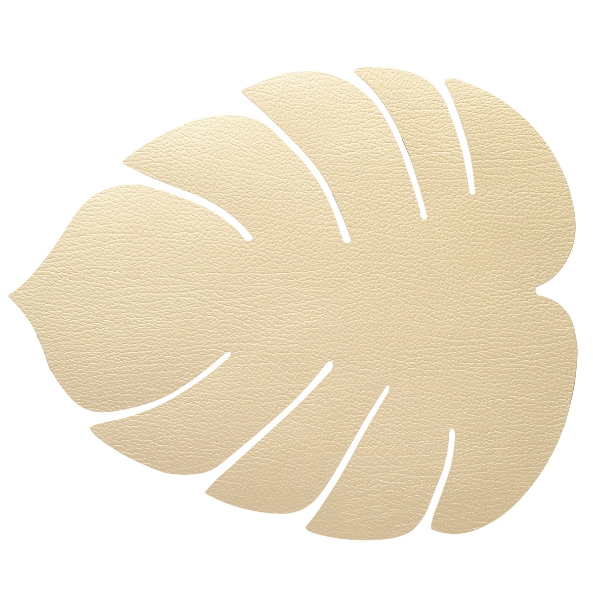 Monstera Leaf Hippo pöytätabletti L Kulta