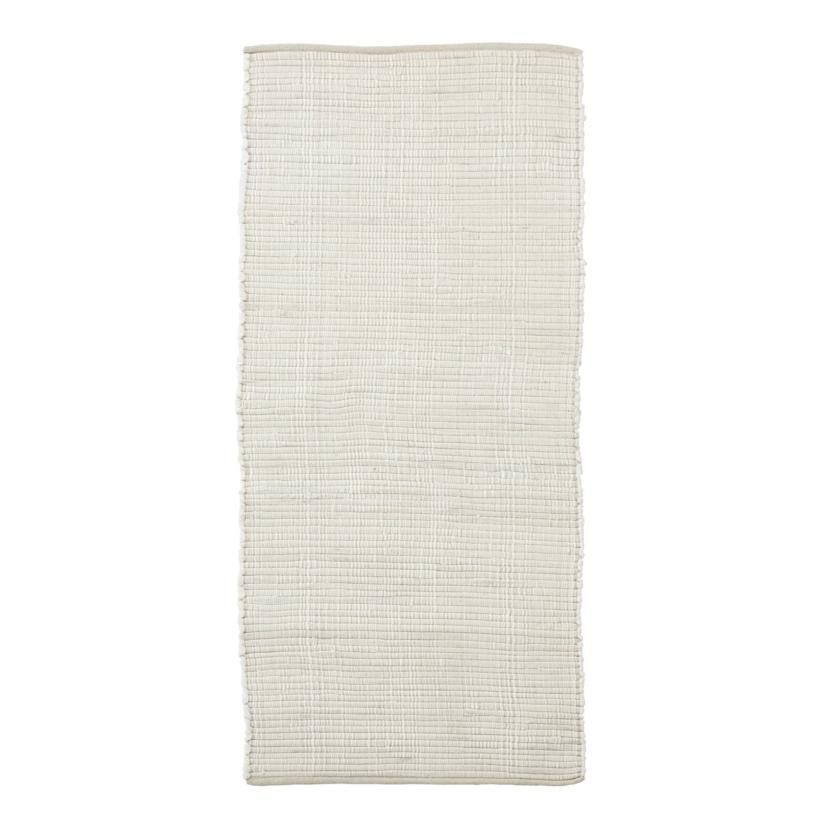 Chindi matto 70x160 cm Valkoinen