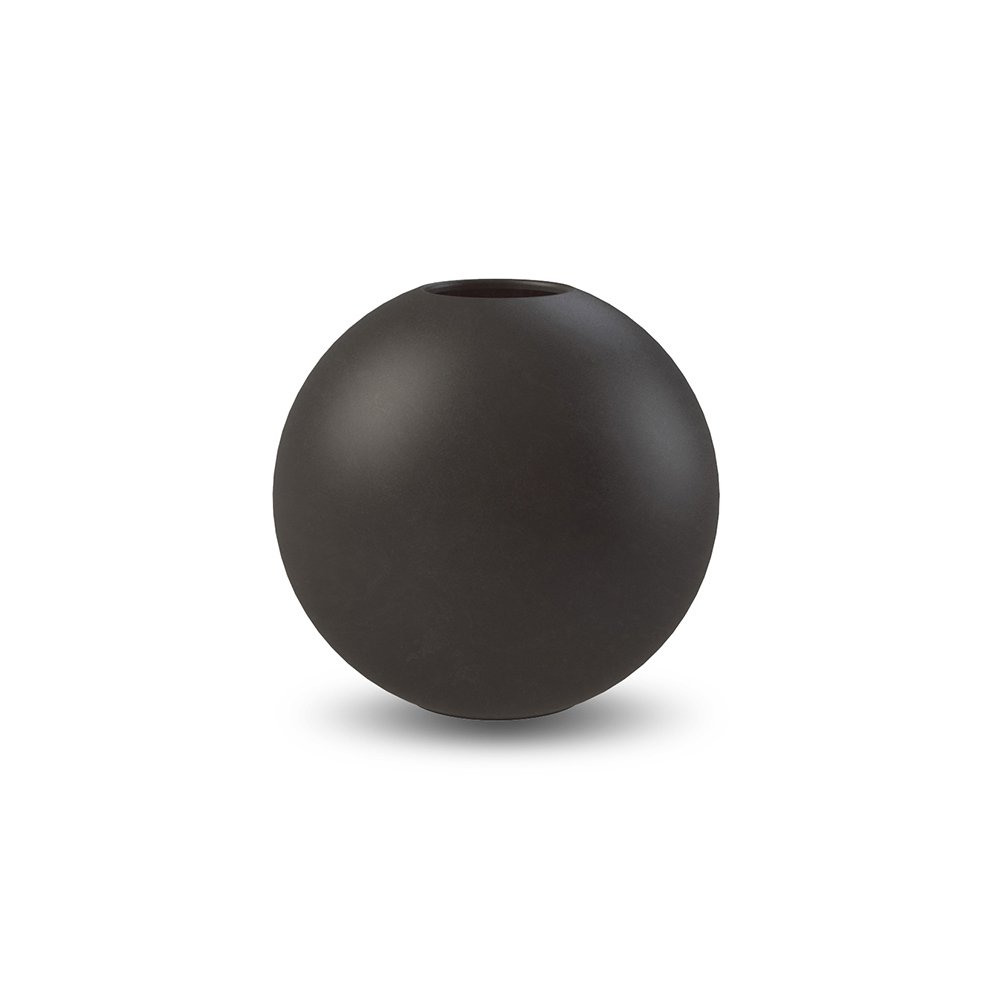 Ball maljakko black 8 cm