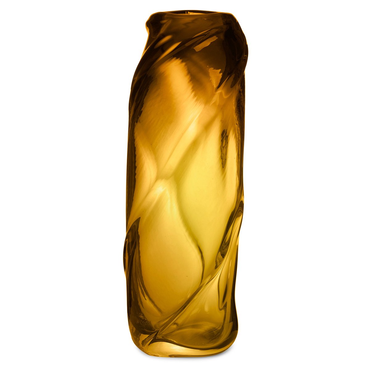Water Swirl -maljakko Amber