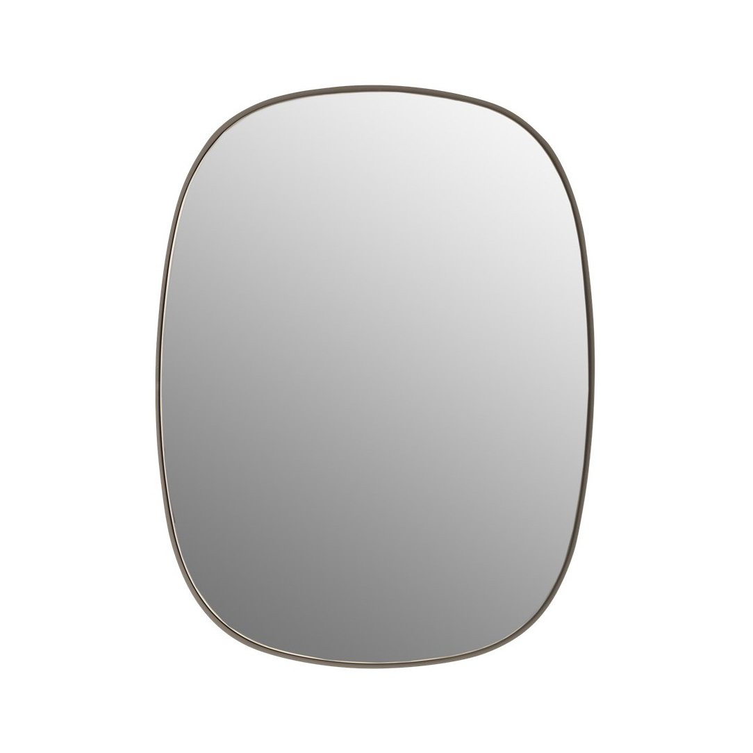 Framed peili pieni Taupe-clear