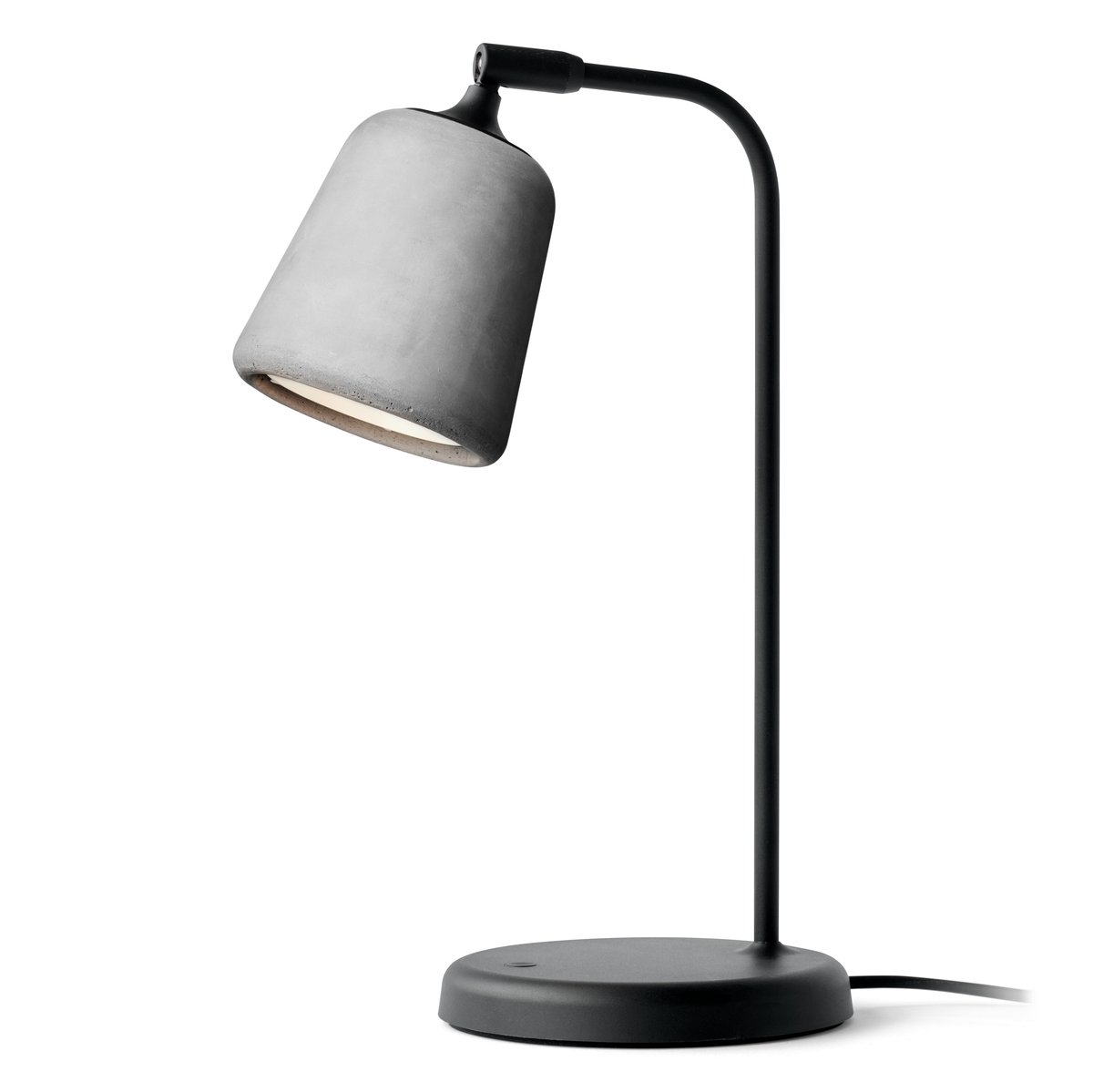 Materiaali pöytävalaisin Light grey concrete