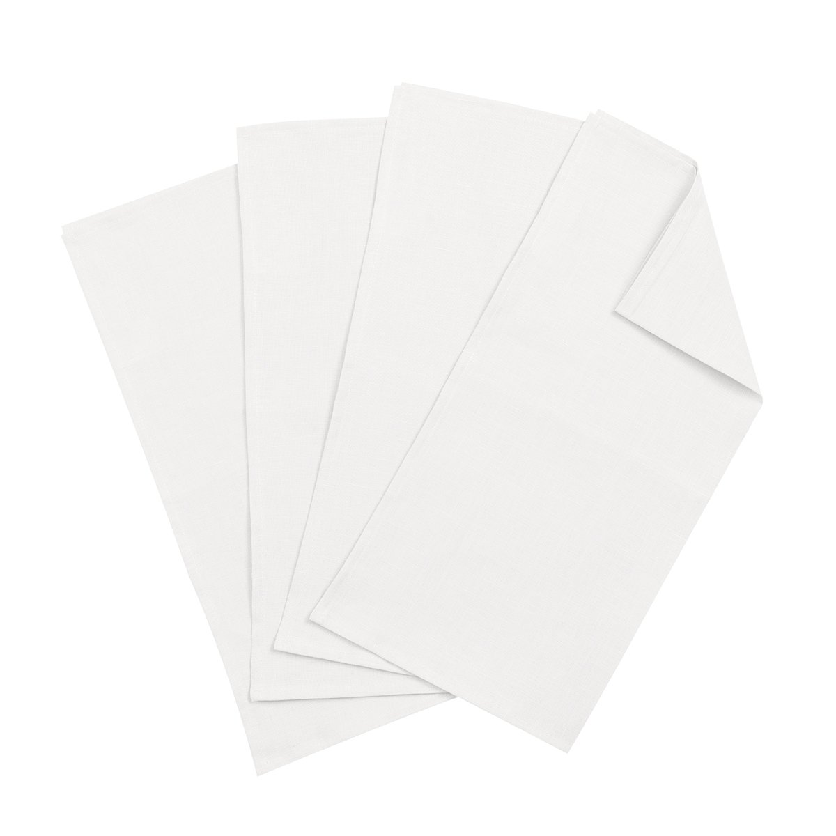 Clean lautasliinat 45 cm x 45 cm, 4-pakkaus white