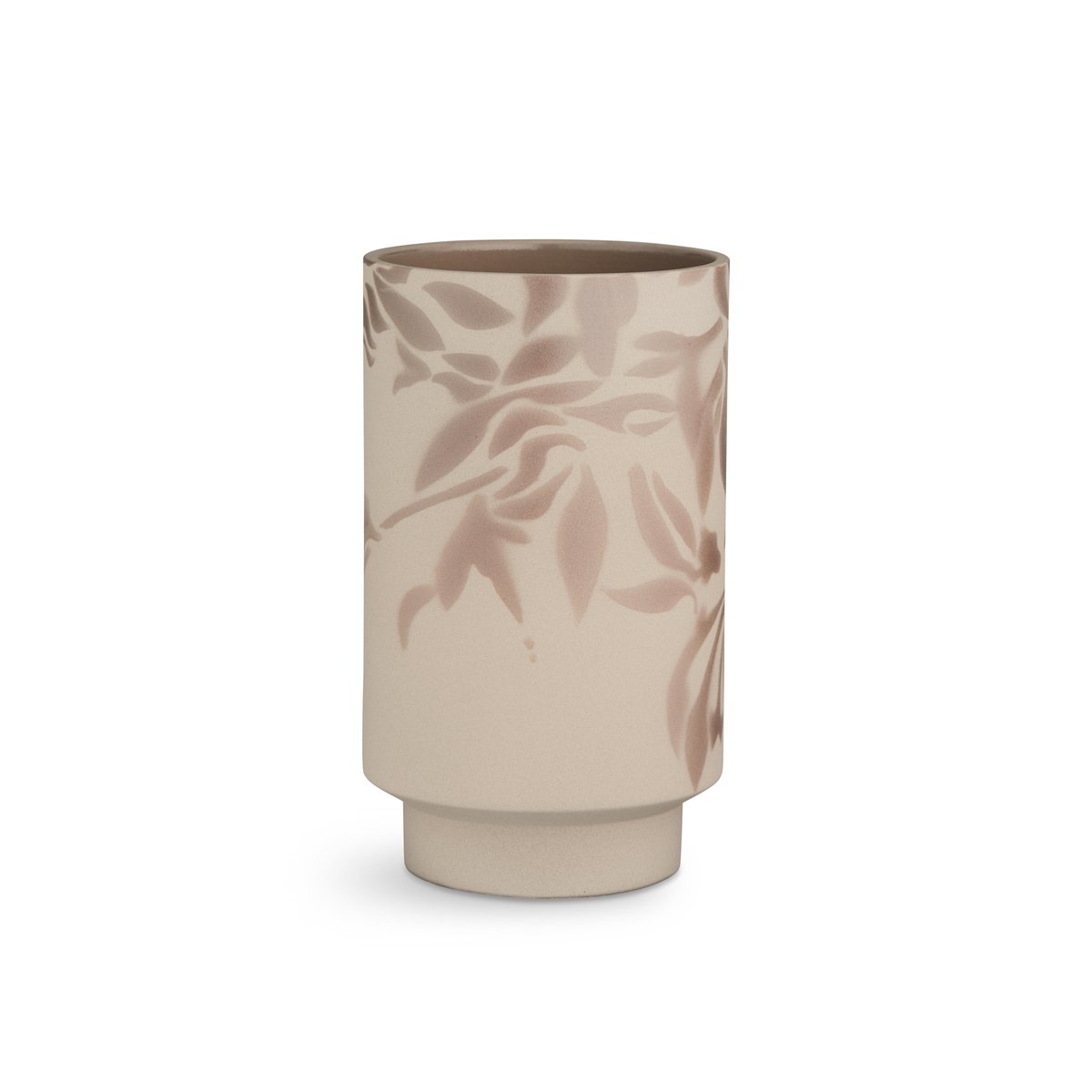Kabell maljakko, 19 cm dusty rose