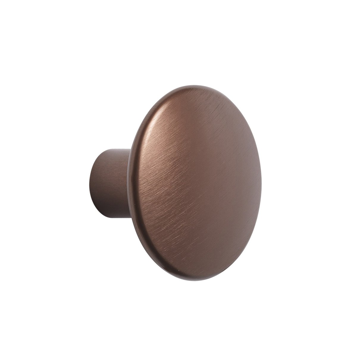 The Dots -vaatekoukku metalli 3,9 cm Umber