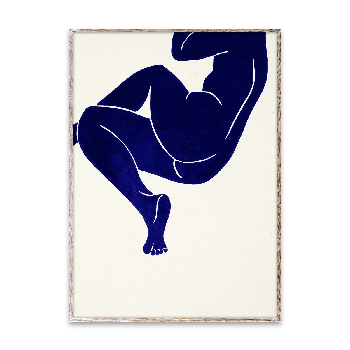 Linocut III -juliste 50 x 70 cm