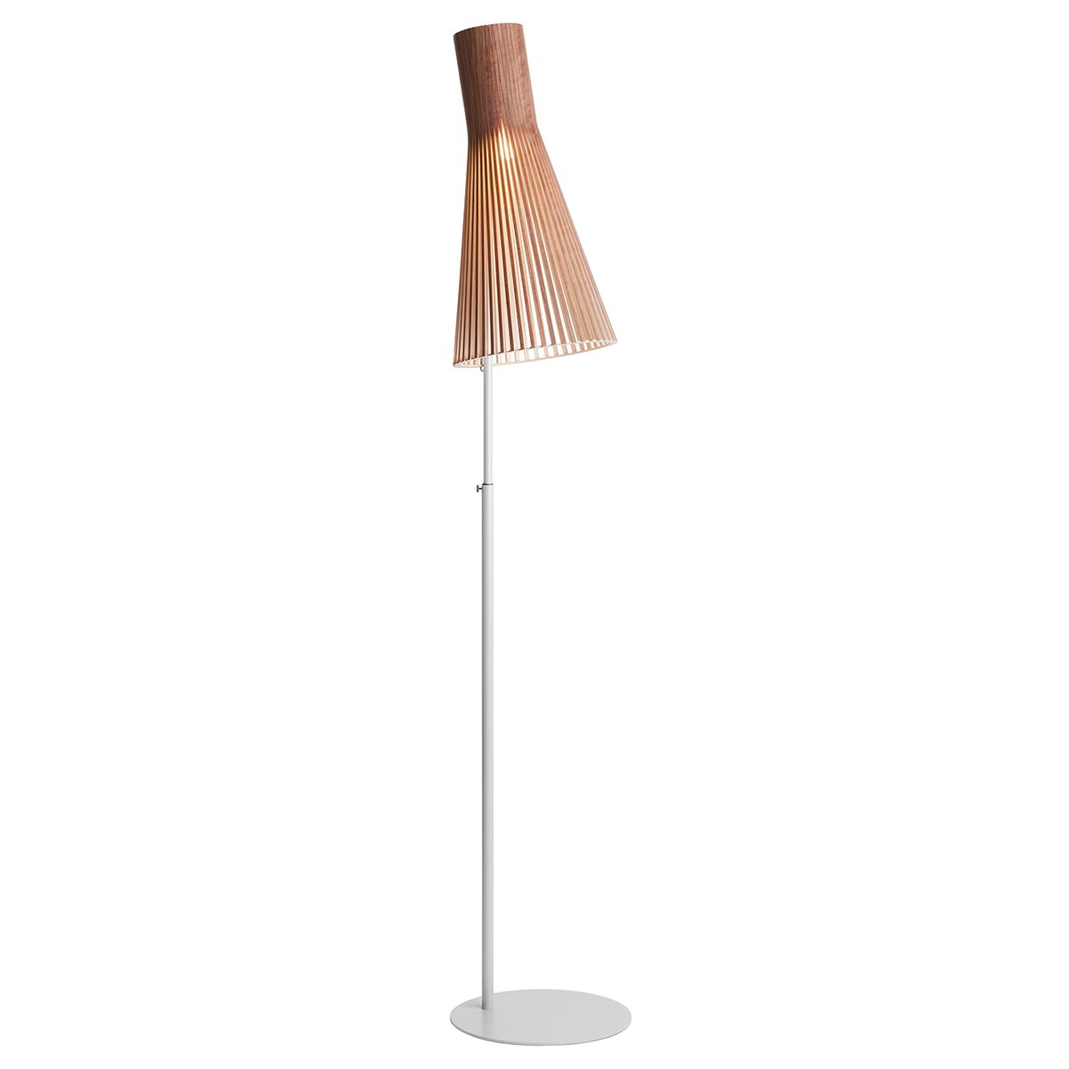 Secto 4210 -lattiavalaisin Walnut veneer