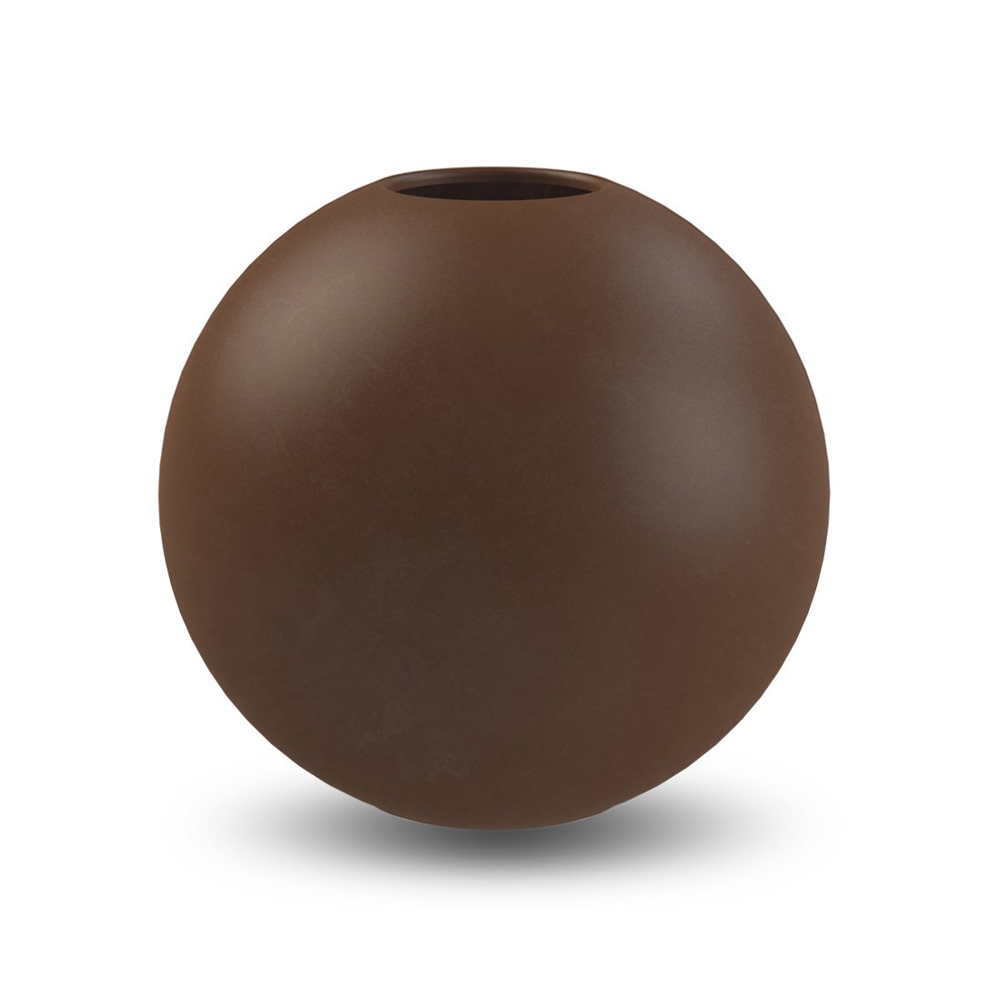 Ball maljakko, coffee 20 cm