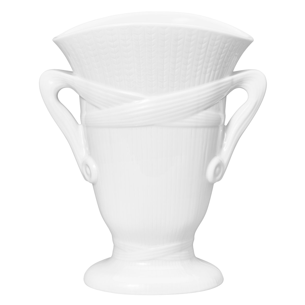 Swedish Grace maljakko 26 cm Lumi (valkoinen)