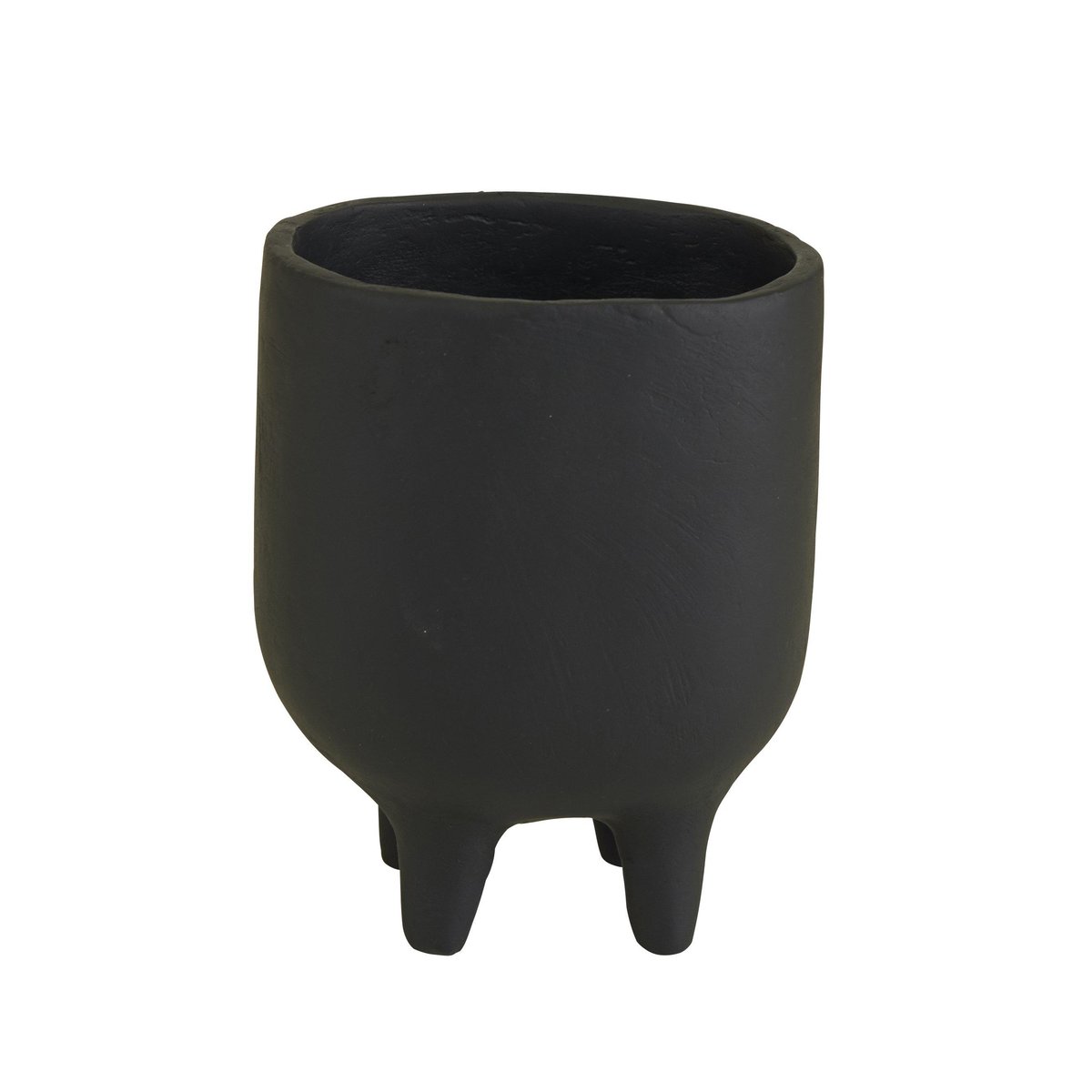 Grand Pillar -maljakko 18 cm Musta
